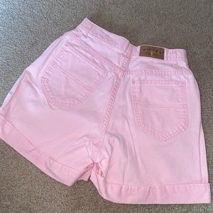Vintage Lee Pink Denim Shorts